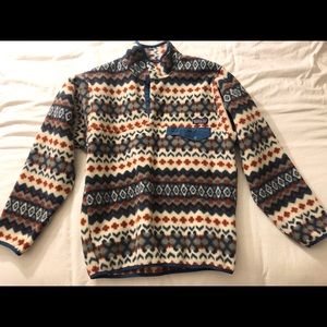Patagonia Synchilla Snap T - RARE Aztec pattern